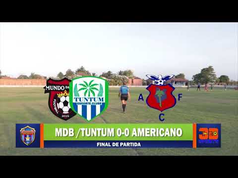 MDB/TUNTUM 0X0 AMERICANO - QUARTAS SUB 20 MARANHENSE 2021
