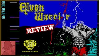 Elven Warrior - on the ZX Spectrum 48K !! with Commentary
