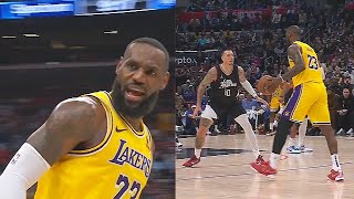 LeBron James Shocks Crowd After Taking Over In Lakers Comeback vs Clippers! Lakers vs Clippers