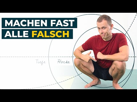 Tiefe Hocke: Dieser Fehler schadet deinen Füßen und Knien