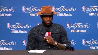What LeBron James said after Cleveland Cavaliers lose 2015 NBA Championship to Warriors