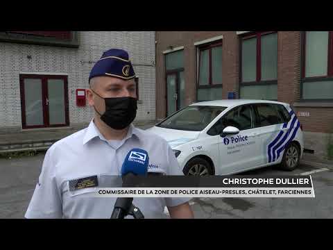 ZP Aiseau-Presles Châtelet Farciennes police veille 2021 Télésambre