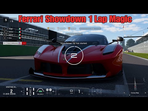 Gran Turismo 7 | Ferrari Showdown 1 Lap Magic - Mission Challenge Gone with the Wind [4K PS5]