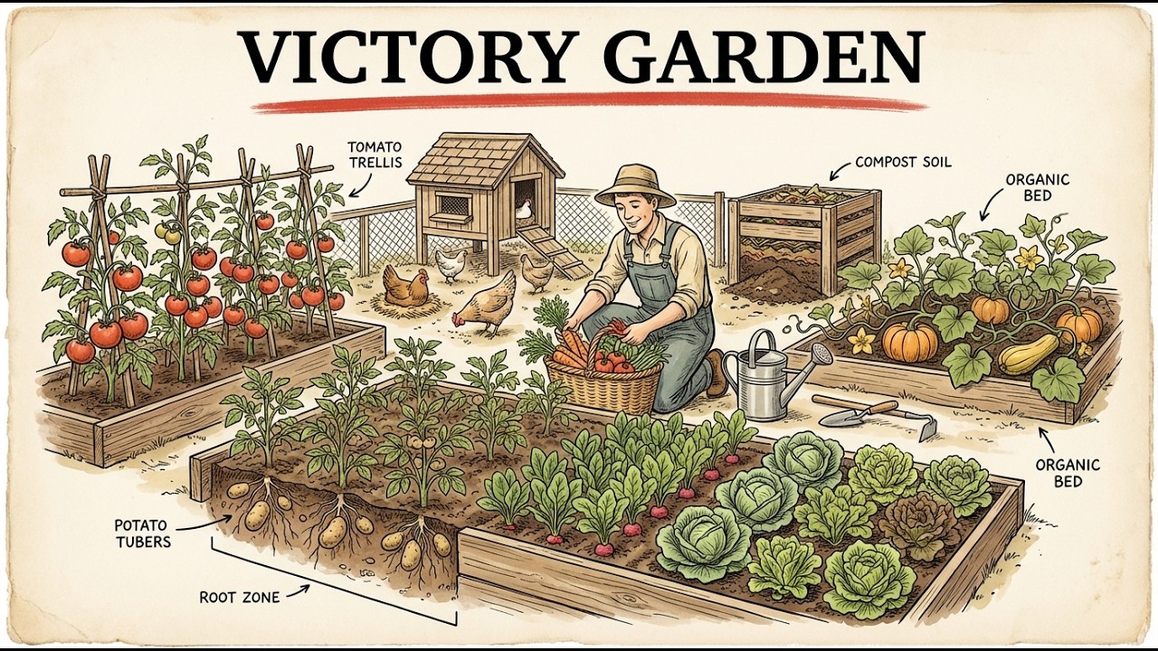 How to Build a Modern Victory Garden to Feed Your Family All Year