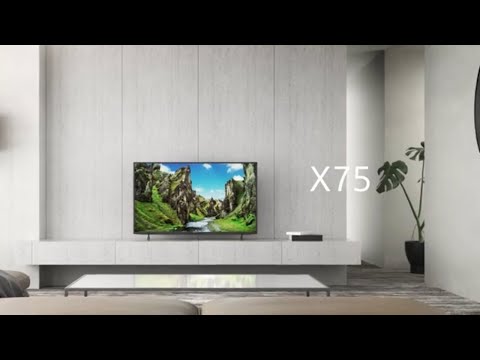 Introducing BRAVIA X75 | Sony 4K HDR TV with Google Assistant
