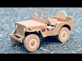 How To Make A RC Car Willys Military Jeep With Cardboard Remote Control Car RC카 만들기 조립 �