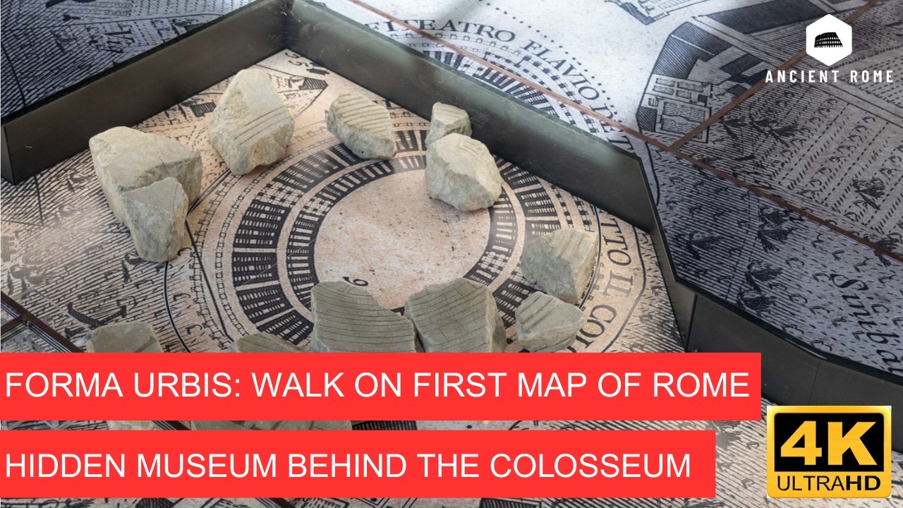 Forma Urbis Museum 🗺️🏛️ | Walk on the First Official Map of Ancient Rome (Behind the Colosseum)