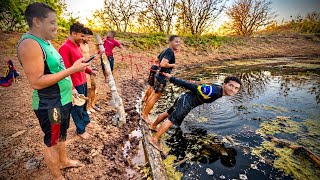 ESSE FOI O Pl0R DESAFIO DO CANAL NO LAGO PODRE