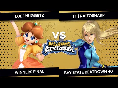 Bay State Beatdown 40 - djb | Nuggetz (Daisy) vs TT | naitosharp (Zero Suit Samus) - Winners Finals