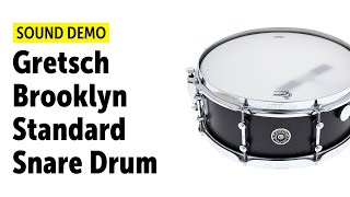 Video thumbnail for Gretsch | Brooklyn Standard | Mike Johnston Snare | Sound Demo by Drums Bonedo