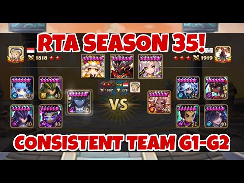 RTA Season 35! It's time to climbing G2 RTA with Bruiser - Summoners War