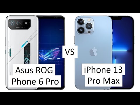 Asus ROG Phone 6 Pro vs iPhone 13 Pro Max Comparison