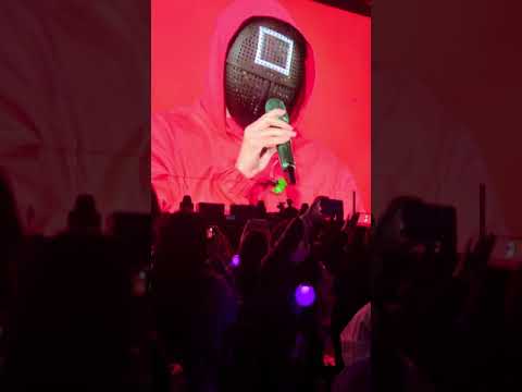 211201 Taehyung (V) ending ment (squid game)-- BTS PTD ON Stage in LA