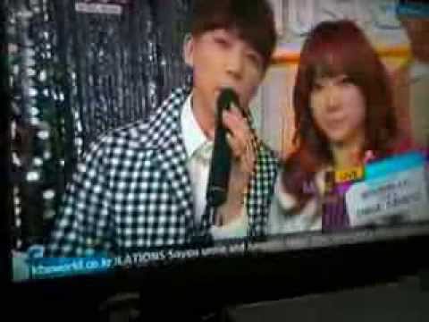 #썸 - SoYouXJunggiGo at MusicBank & my cheering message for them.