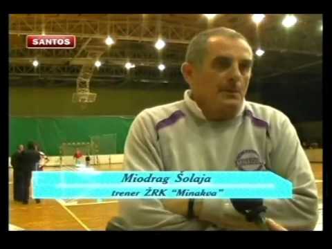 ŽRK Proleter - ŽRK Minakva (round 8 SLSŽ), Prilog RTV Santos 18.11.2014.