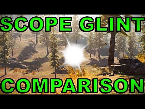 Comparing SCOPE GLINT Sizes in WARZONE To See Which One Is BEST!