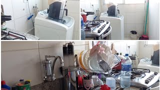 Como Reaproveitar Espaços pequenos em Cozinha e Lavanderia de Apartamento e deixar tudo organizado