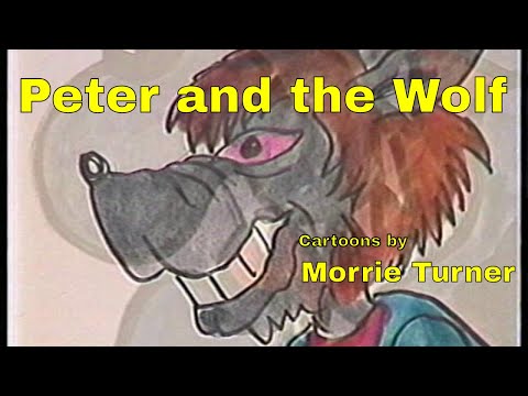 Peter and the Wolf with cartoons by Morrie Turner