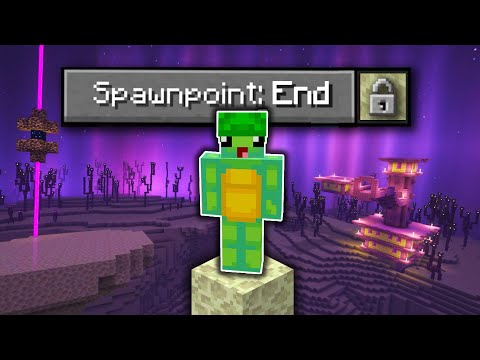 Beating Minecraft Hardcore, But I Start In The END