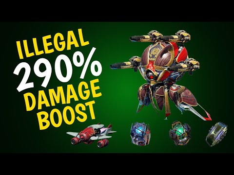 🔥 ILLEGAL 290% Damage Boost with Most Dangerous Khepri : War Robot WR