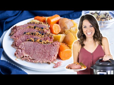Instant Pot Corned Beef & Cabbage - Ready in HALF the Time!