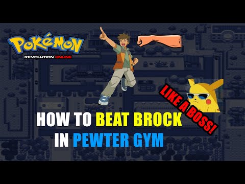 ✔ How to Beat Brock Like a Boss (joke) - Pokemon Revolution Online