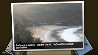 preview picture of video 'Om Beach - Gokarna, Karnataka, India'