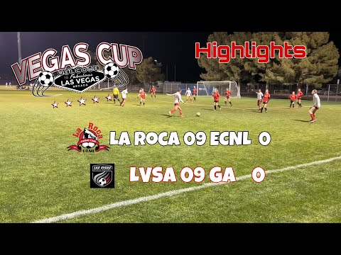 LVSA 09 GA v La Roca 09 ECNL, highlights from Vegas Cup 2022
