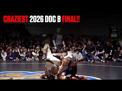 #2 Rocklin Zinkin and #8 Cameron Sontz had a WILD Doc Buchanan Final!