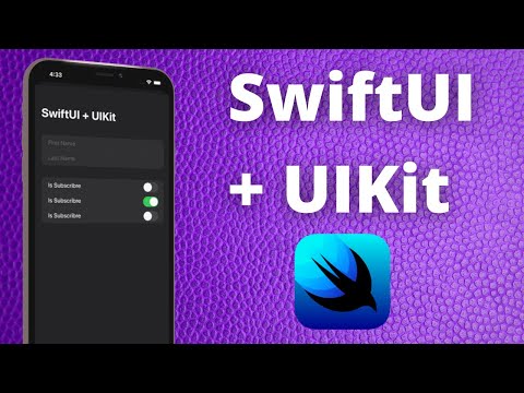 Adding SwiftUI to UIKit App with UIHostingController (SwiftUI, 2021, iOS, Xcode 12)