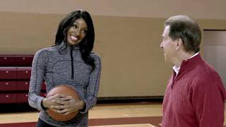 Nick Saban plays basketball with Maria Taylor | Maria Taylor&#39;s A-Class Bucket List