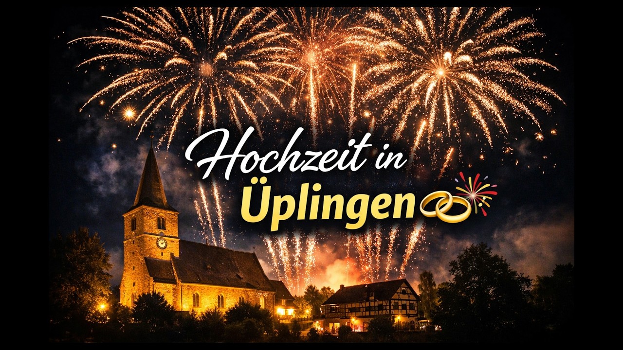 Hochzeitsfeuerwerk Üplingen 2026 🎆 | Hochzeit Highlight