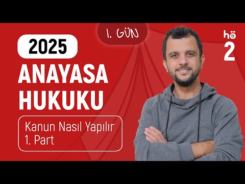 2) Anayasa Hukuku Kampı - Kanun Nasıl Yapılır - 1. Part