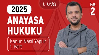 2) Anayasa Hukuku Kampı - Kanun Nasıl Yapılır - 1. Part