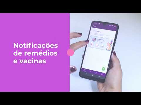 Saúde infantil na palma da mão