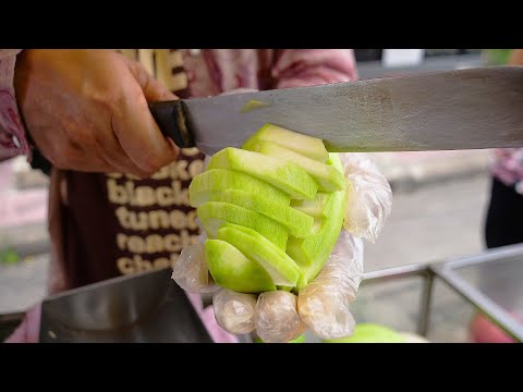 Crazy Speed! Fruit Cutting Master - Thailand Street Food