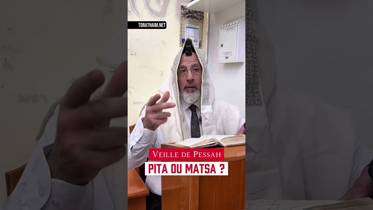 Le Motsi de Shabbat veille de Pessah 2025 👉🏼 le Rav fait le point