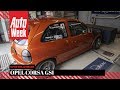 Opel Corsa GSI - Op de rollenbank