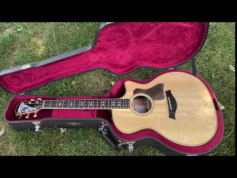 Taylor 614ce Spring Limited (2013) acoustic guitar demo