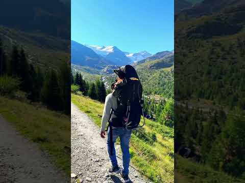 Travel to forni glacier