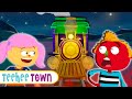 Midnight Adventure Haunted Train Spooky Scary Skeleton Songs For Kids Teehee Town