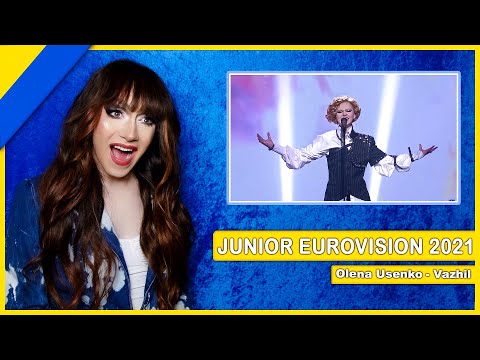 UKRAINE - Olena Usenko - Vazhil (National Final Performance) | Junior Eurovision 2021 Reaction