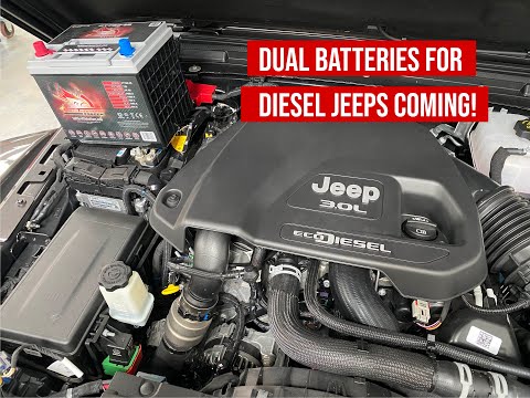 Dual battery system plans for the ecodiesel Jeep Gladiator and Wrangler