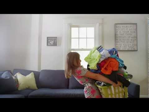 GE Appliances HE Top Load Washer and Dryer