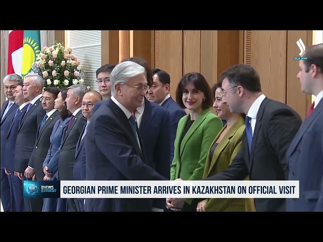Грузия Бош вазири расмий ташриф билан Қозоғистонга келди