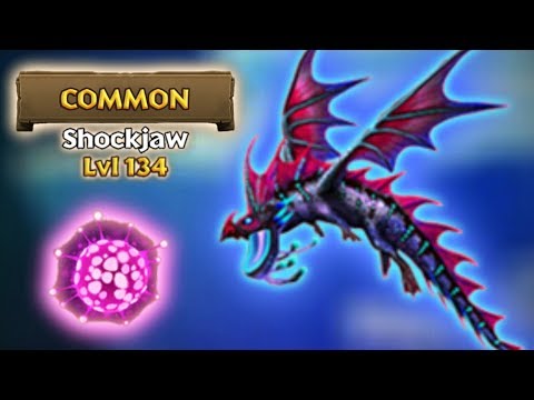 Shockjaw - Titan Mode Max Level 134 | Dragons: Rise of Berk
