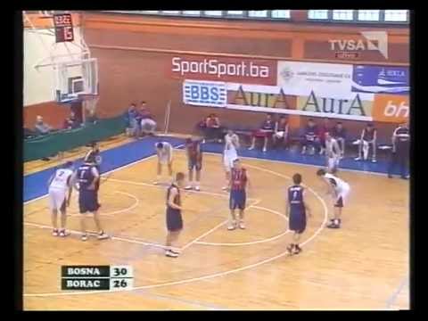basket.ba: 21 kolo Bosna - Borac 88 - 77
