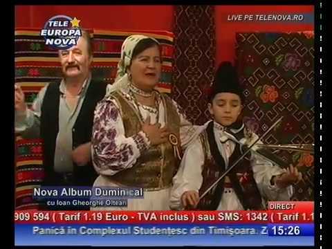 Dascalita  Aurelia  SicoieLulusa si Raul Leuca invitata speciala la Tele Europa Nova