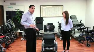 Product video: Karman XO-505 Power Standing Wheelchair
