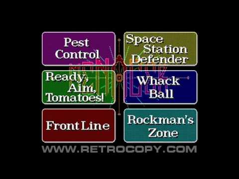 Menacer 6-Game Cartridge (Sega Genesis / Mega Drive) Intro